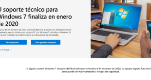 Hoy finaliza el soporte para Windows 7