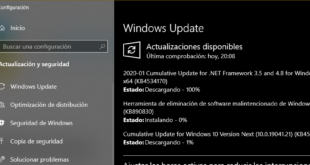 Microsoft lanza la Build 19041.21 para el anillo lento