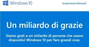 Windows 10 1000 millones