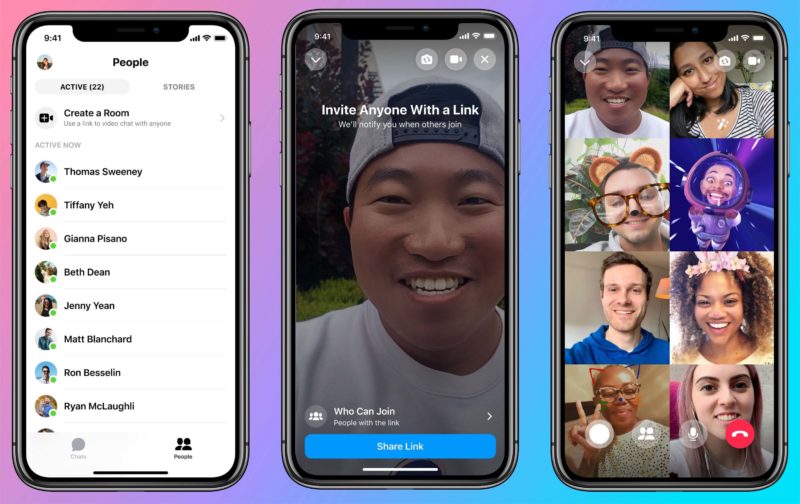 Messenger Rooms: videollamadas de hasta 50 personas desde Facebook, Instagram o Whatsapp
