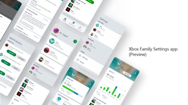 Xbox Family Settings, la app de Microsoft para saber cómo y con quien juegan tus hijos