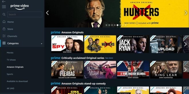 Un vistazo a la app de Amazon Prime Video para Windows 10