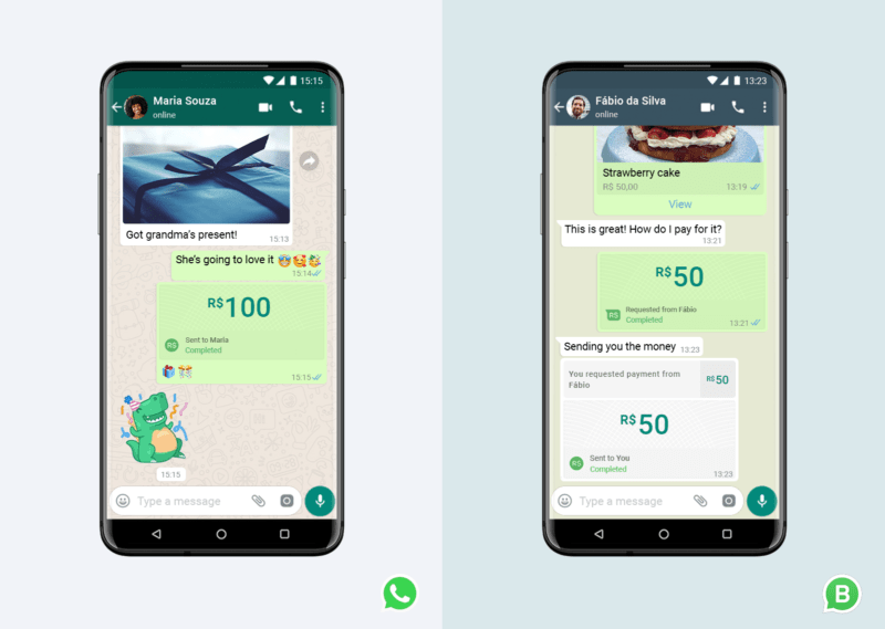El servicio de pagos de WhatsApp ya está disponible en Brasil