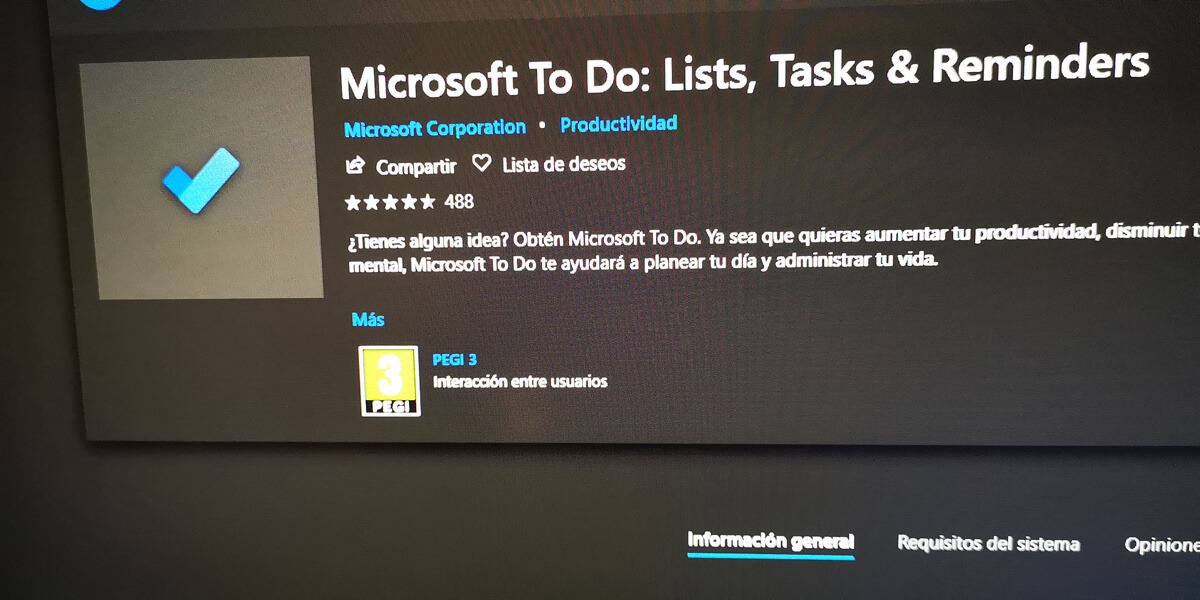 Microsoft To Do para Windows 10