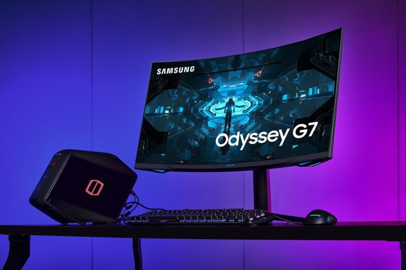 Samsung lanza su monitor gamer Odyssey G7 con curvatura 1000R y 240 Hz de refresco