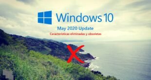 Características eliminadas y obsoletas en Windows 10 May 2020 Update