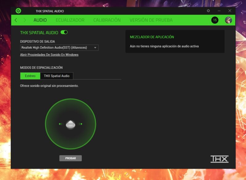 Razer lanza su aplicación THX Spatial Audio para Windows 10