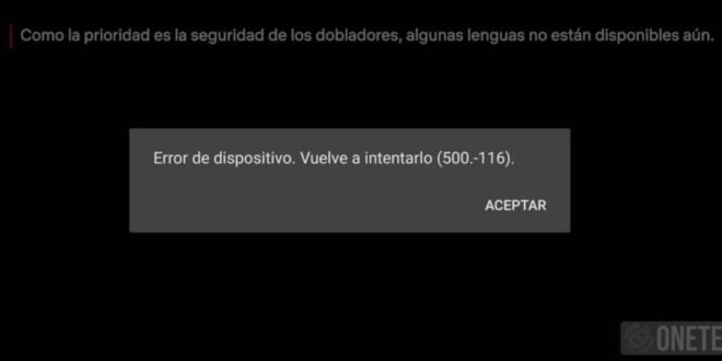 "No se ha podido conectar con el servicio de Netflix". Posibles causas y cómo solucionarlo