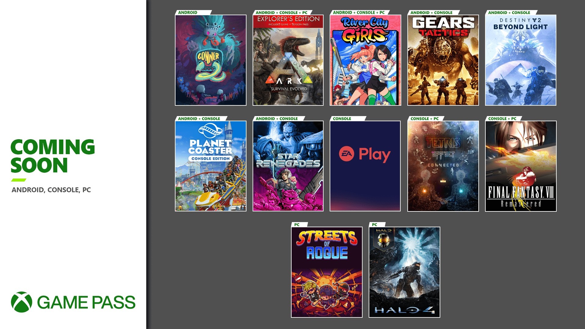 Próximos títulos disponibles en Xbox Game Pass