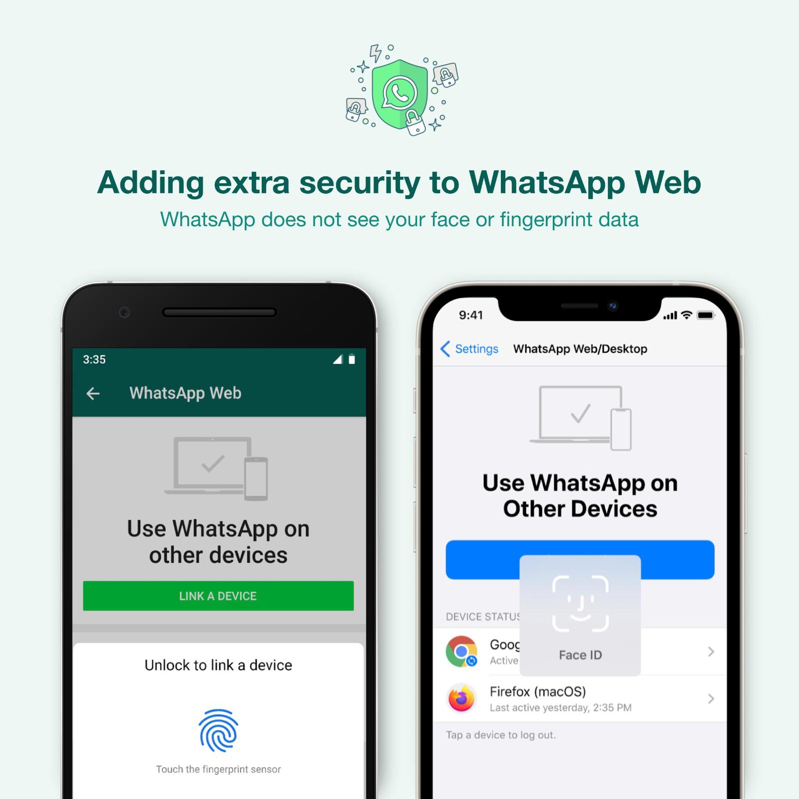 WhatsApp añade un extra de seguridad pidiendo autenticación biométrica para la versión Web y de escritorio