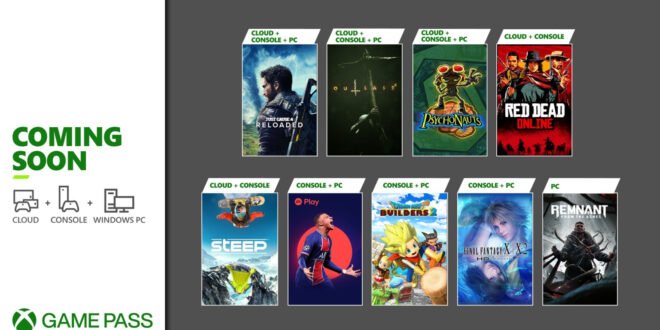 Listado de los nuevos juegos de Xbox Game Pass para Mayo
