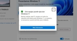 Comprueba si tu PC se podrá actualizar a Windows 11