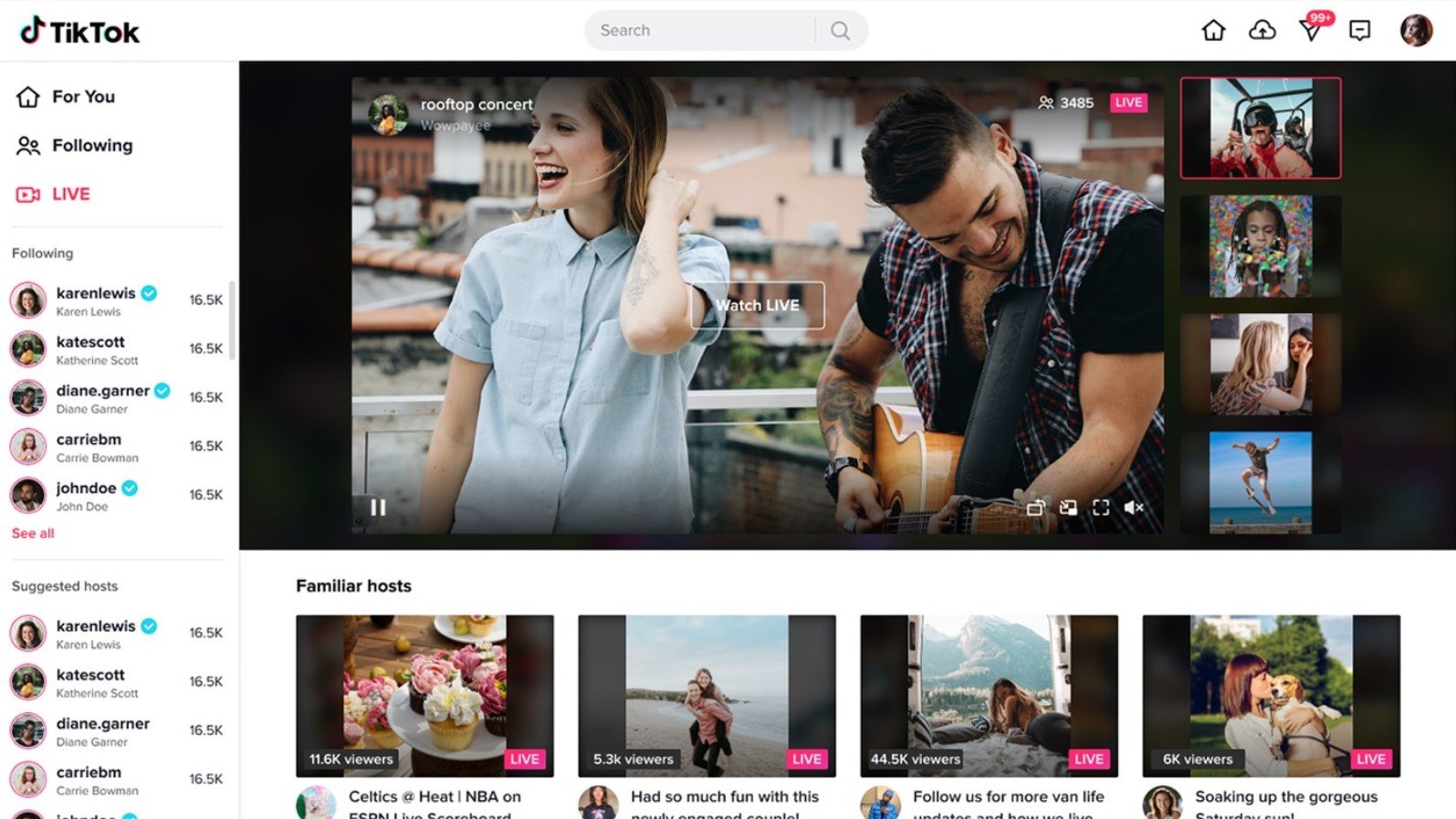 TikTok aparece en la Microsoft Store como Web App