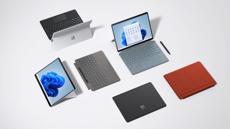 Microsoft renueva la familia Surface: Surface Pro 8, Surface Go 3 y un nuevo modelo Surface Pro X