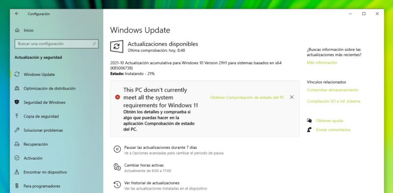 Microsoft lanza la Build 19043.1319 de Windows 10 (21H1) en el canal Release Preview