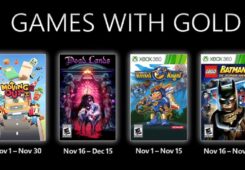 Estos son los Games with Gold de Noviembre de 2021
