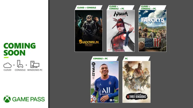 FIFA 2022, Far Cry 5 y otros juegos que llegan a Xbox Game Pass